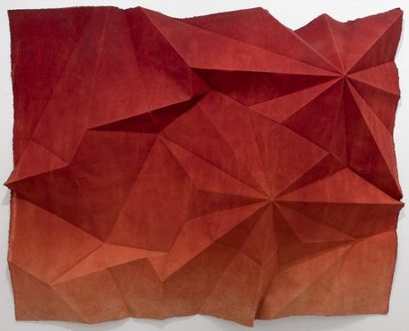 Sipho Mabona, origami sur textile