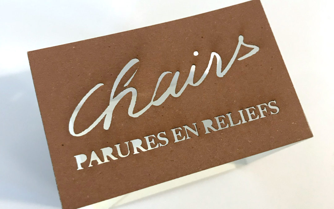 Chairs, parures en relief